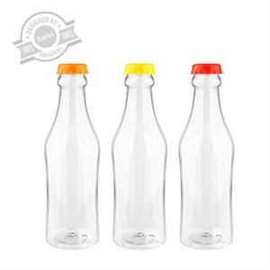 Soda bottle with silicone lid