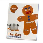 Gingerbread Man Magnetic Trivet