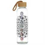 Chakra Glass Water Bottle-500ML