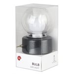 Portable LED Light Bulb - Black