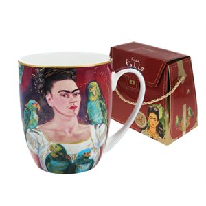Me and my Parrots Mug 360ML-Frida Kahlo