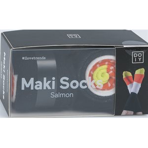 Maki Socks-Salmon