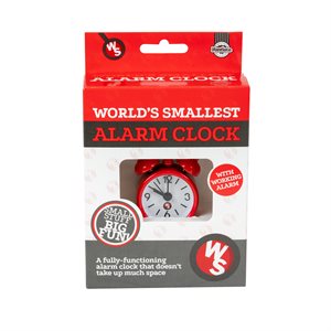 World's Smallest Alarm Clock(MIN 12)