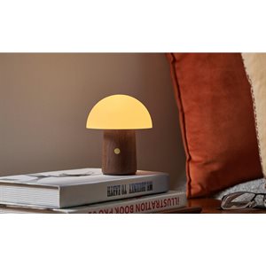 Lampe Mini Alice Champignon-Noyer