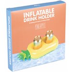 Inflatable drink holder Pineapple