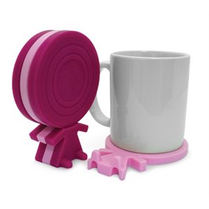 Coasters-Pink (4 Pack)