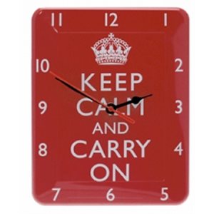 Horloge Keep Calm