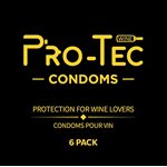 Condoms pour vin Pro-Tec - Boite de 6