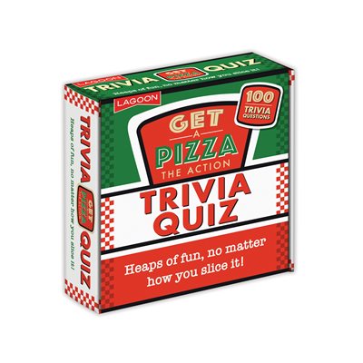 Jeu boite à Pizza Box Trivia(Anglais)