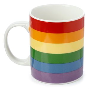 Rainbow Porcelain Mug