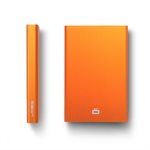 Porte-Cartes Slider-Orange