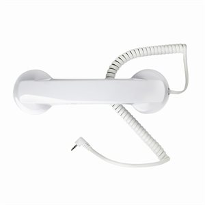  Retro Mobile-Device Handset-White
