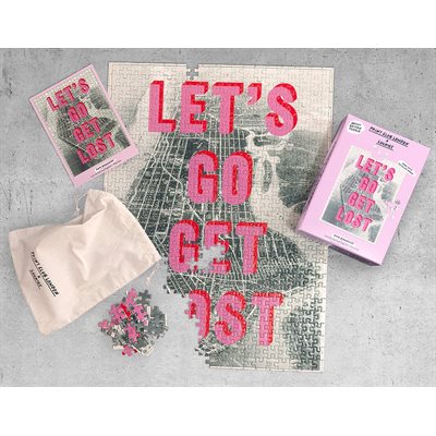 Print Club Puzzle-Let's Go Get Lost Together-New York
