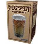 Poppin' Pint glass