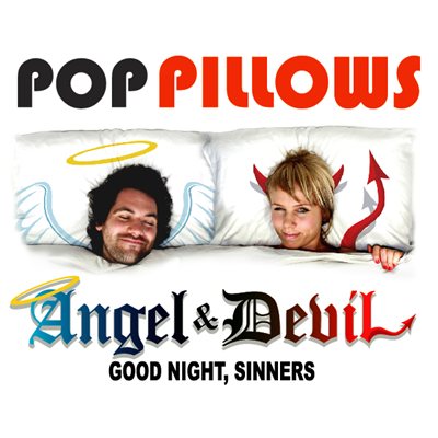 Pop Pillows-Angel and Devil