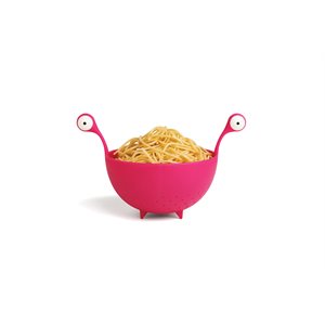 Spaghetti Monster Colander-Pink