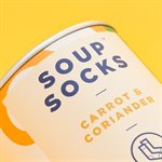 Soup Socks-Carrot and Coriander