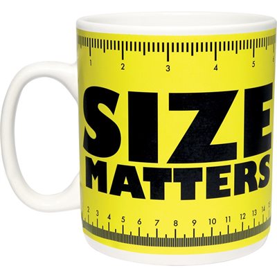 Size Matters Giant Mug