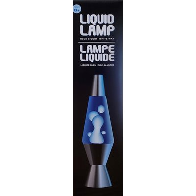Liquid Lamp 14" Blue  /  White