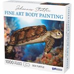 Johannes Stotter Sea Turtle Body Art Puzzle