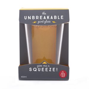 The Unbreakable Pint Glass