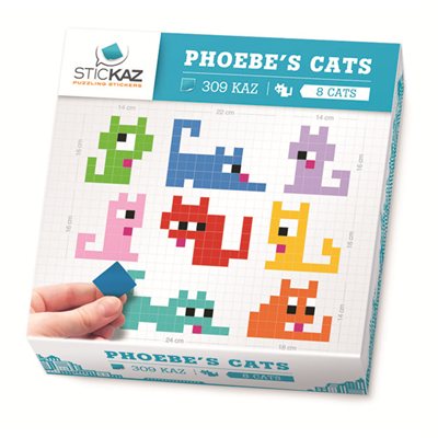Boîte Stickaz-Chats de Phoebe