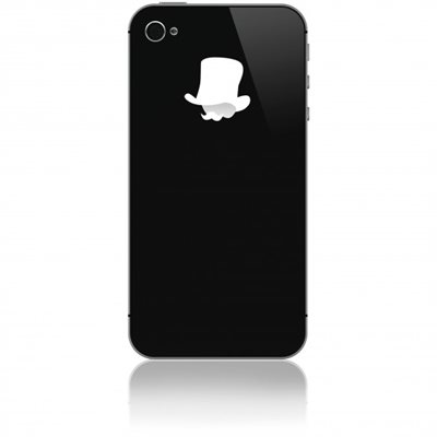 The Hats iphone sticker- Mr.Watson White