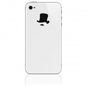 Stickers pour iphone Hats-Mr.Watson Noir