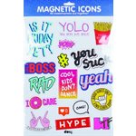 Magnetic Icons Blue