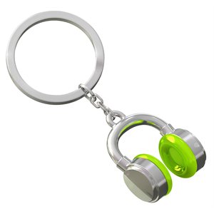 Keychain-MUSIC Lime
