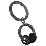 Keychain-Black Headphone