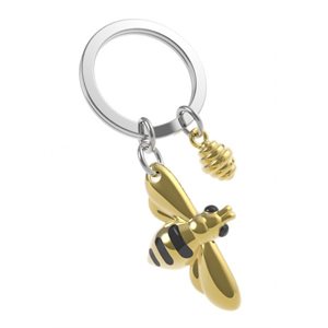 Keychain-Bee and Honey