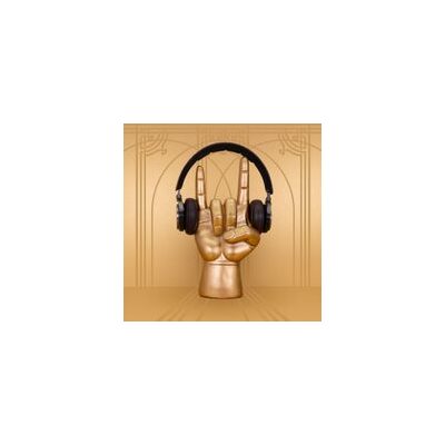 Rock On Headphone Stand-Gold