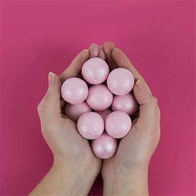 Rosé Wine Bath Bombs