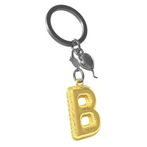 Keychain-Balloon letter B