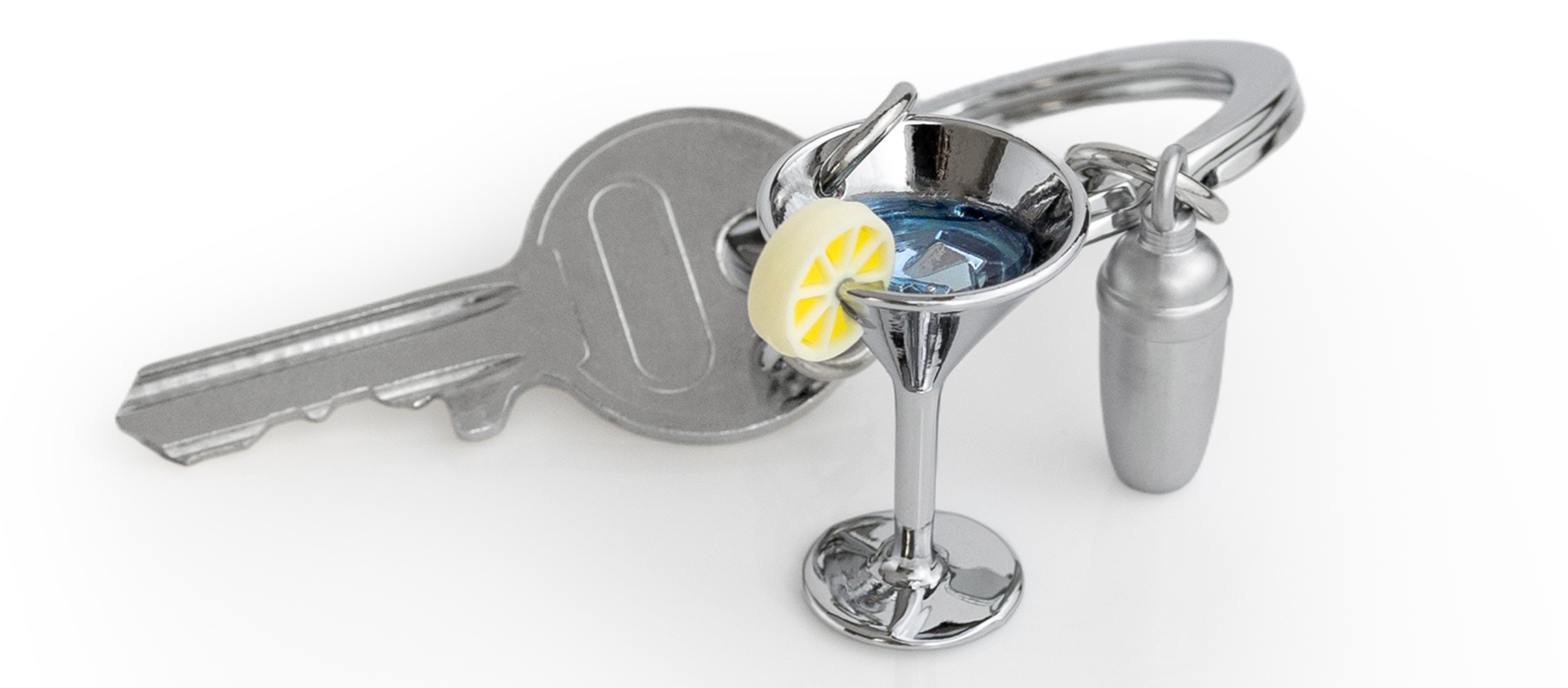 Cocktail keychain